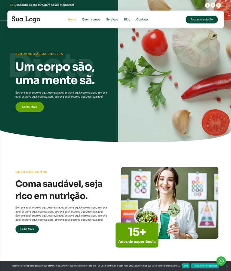 Modelo 022 - Nutrição