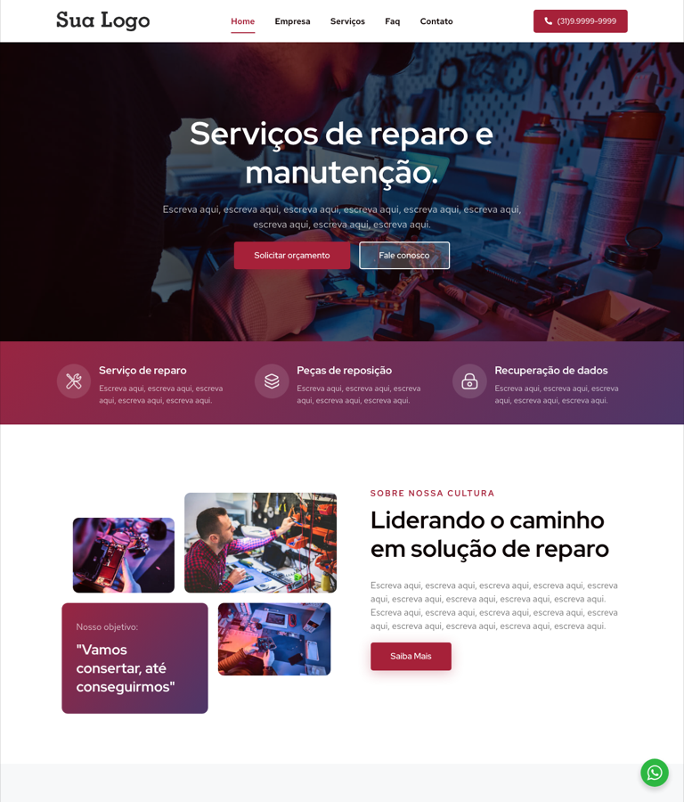 Modelo 040 - Reparo eletrônico