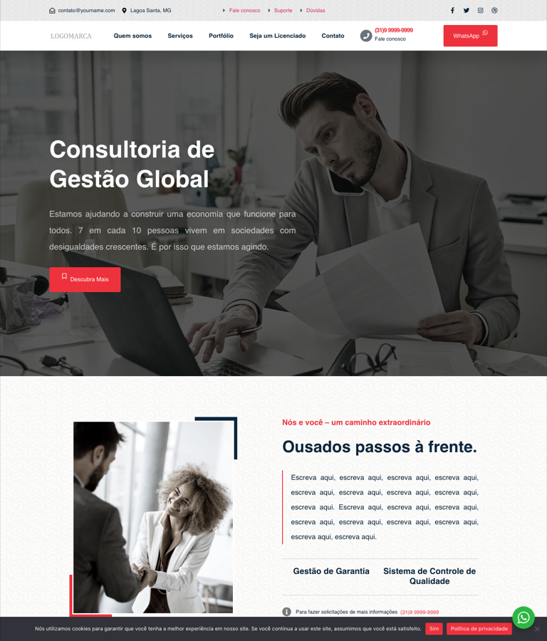 Modelo 062 - Consultoria de gestão